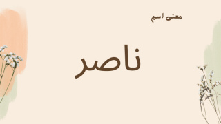 معنى اسم ناصر