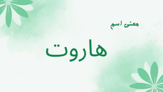 معنى اسم هاروت