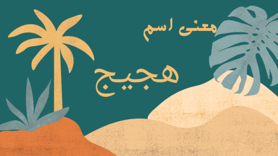 معنى اسم هجيج