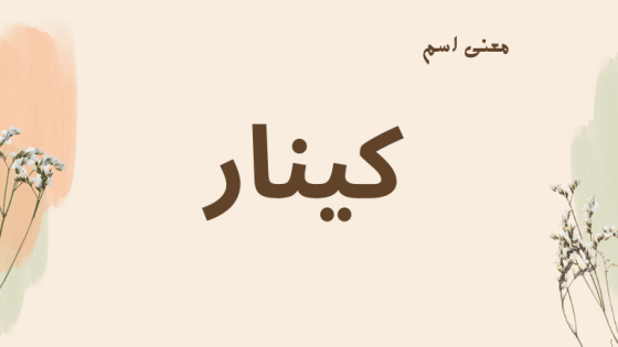 معنى اسم كينار