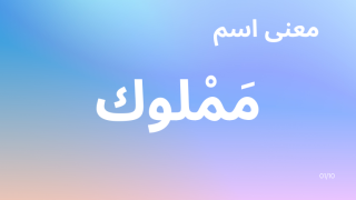 معنى اسم مملوك